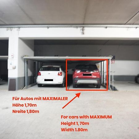 קרלסרוהה Neu Modernes Apartment In Top Lage, Free Parking Max 1,65M Hoehe Und 1,8M Breite מראה חיצוני תמונה