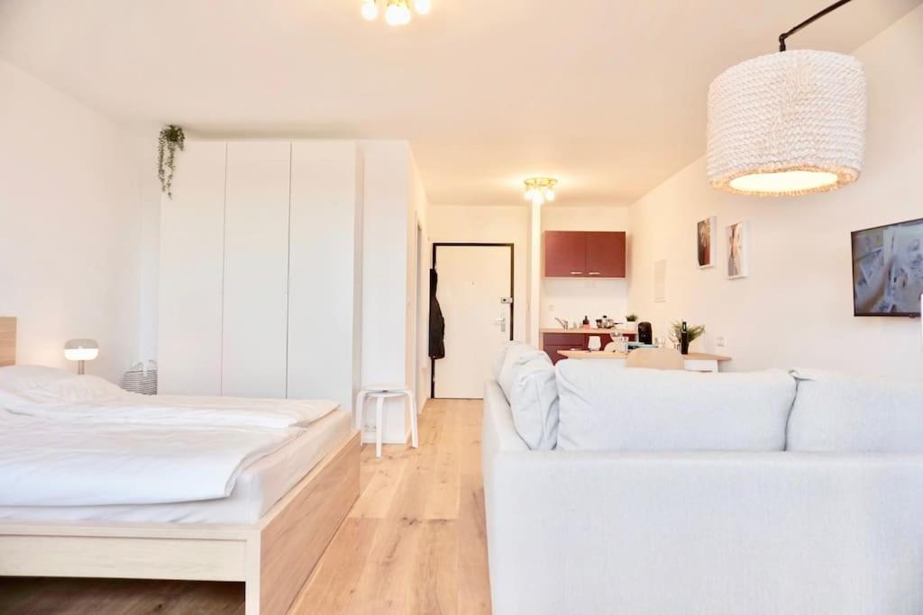 קרלסרוהה Neu Modernes Apartment In Top Lage, Free Parking Max 1,65M Hoehe Und 1,8M Breite מראה חיצוני תמונה