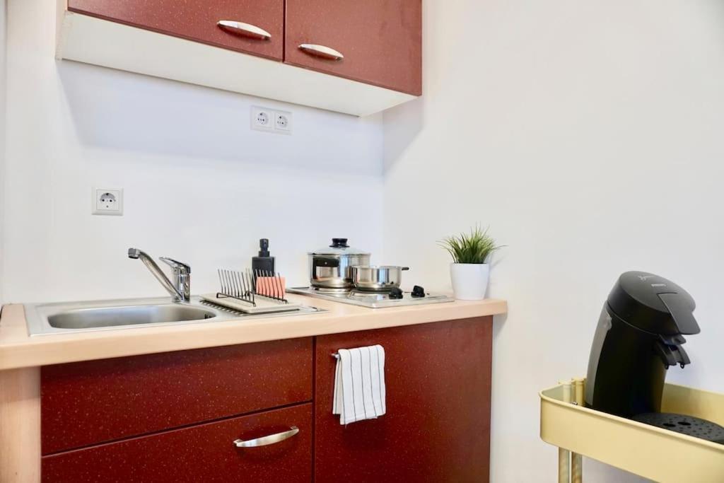 קרלסרוהה Neu Modernes Apartment In Top Lage, Free Parking Max 1,65M Hoehe Und 1,8M Breite מראה חיצוני תמונה